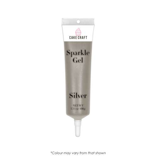Silver Sparkle Gel - Click Image to Close